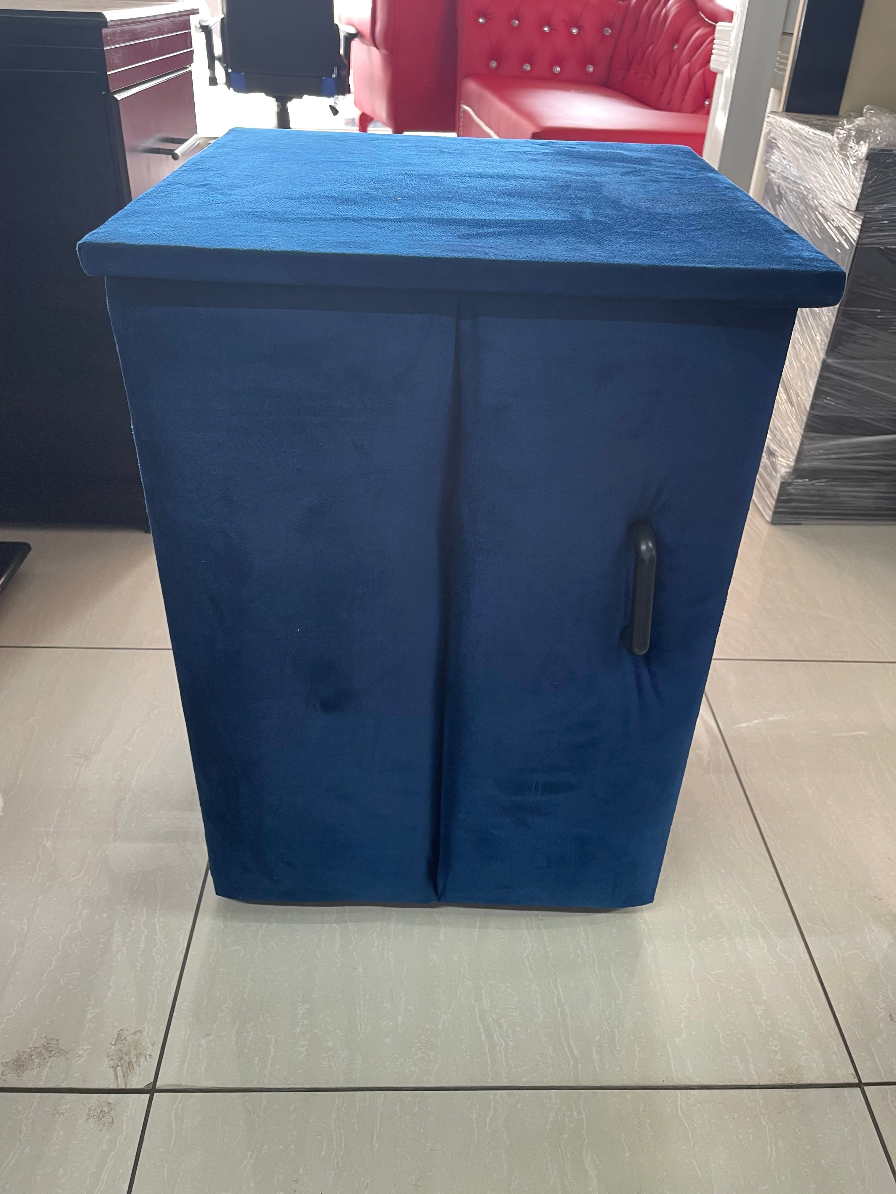 Padded Velvet Pedestal